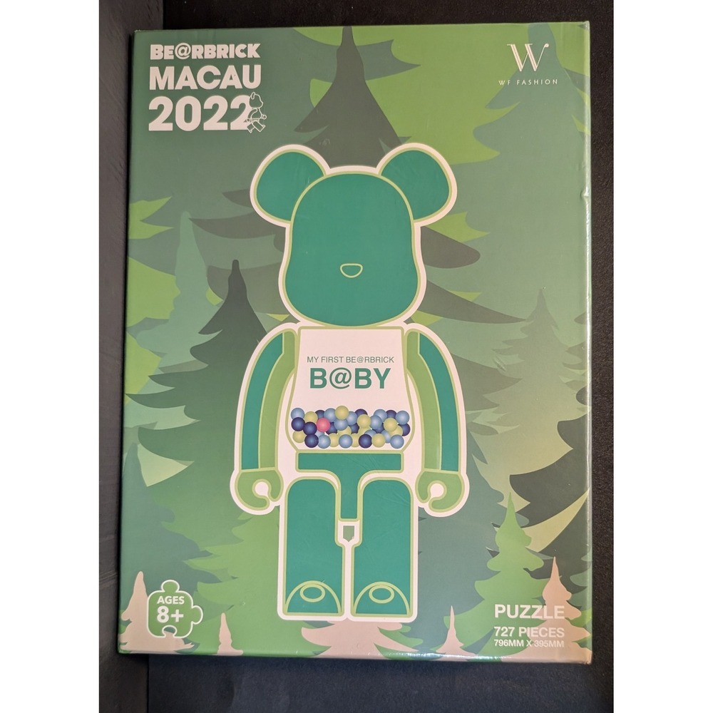 MY FIRST BE@RBRICK B@BY MACAU 2022 727 Piece Puzzle New Sealed Bearbrick